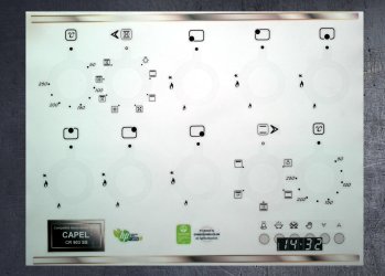 Capel CR 903 SS Compatible fascia sticker set. (image for) Capel CR 903 SS Compatible fascia sticker set.