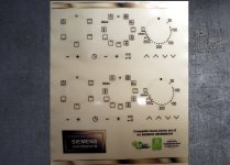 (image for) Siemens HB55MB551B Compatible fascia sticker set x2