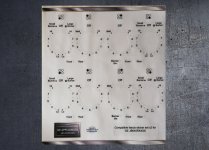 (image for) GE Appliances JB645RK4SS Compatible fascia sticker set.