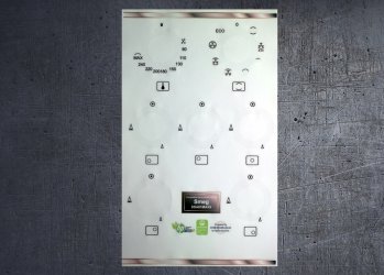 (image for) Smeg SSA91MAX9 Compatible fascia sticker set.